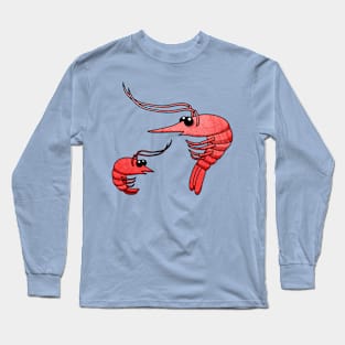 Cute Shrimps Long Sleeve T-Shirt